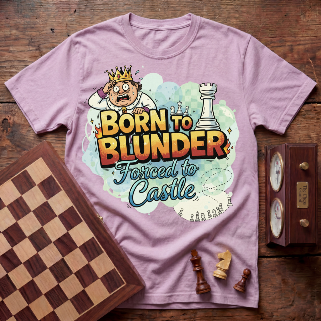 Born To Blunder Forced To Castle T-shirt