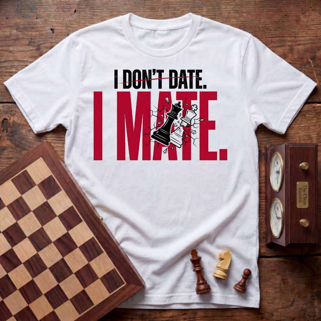 I Don't Date I Mate T-shirt