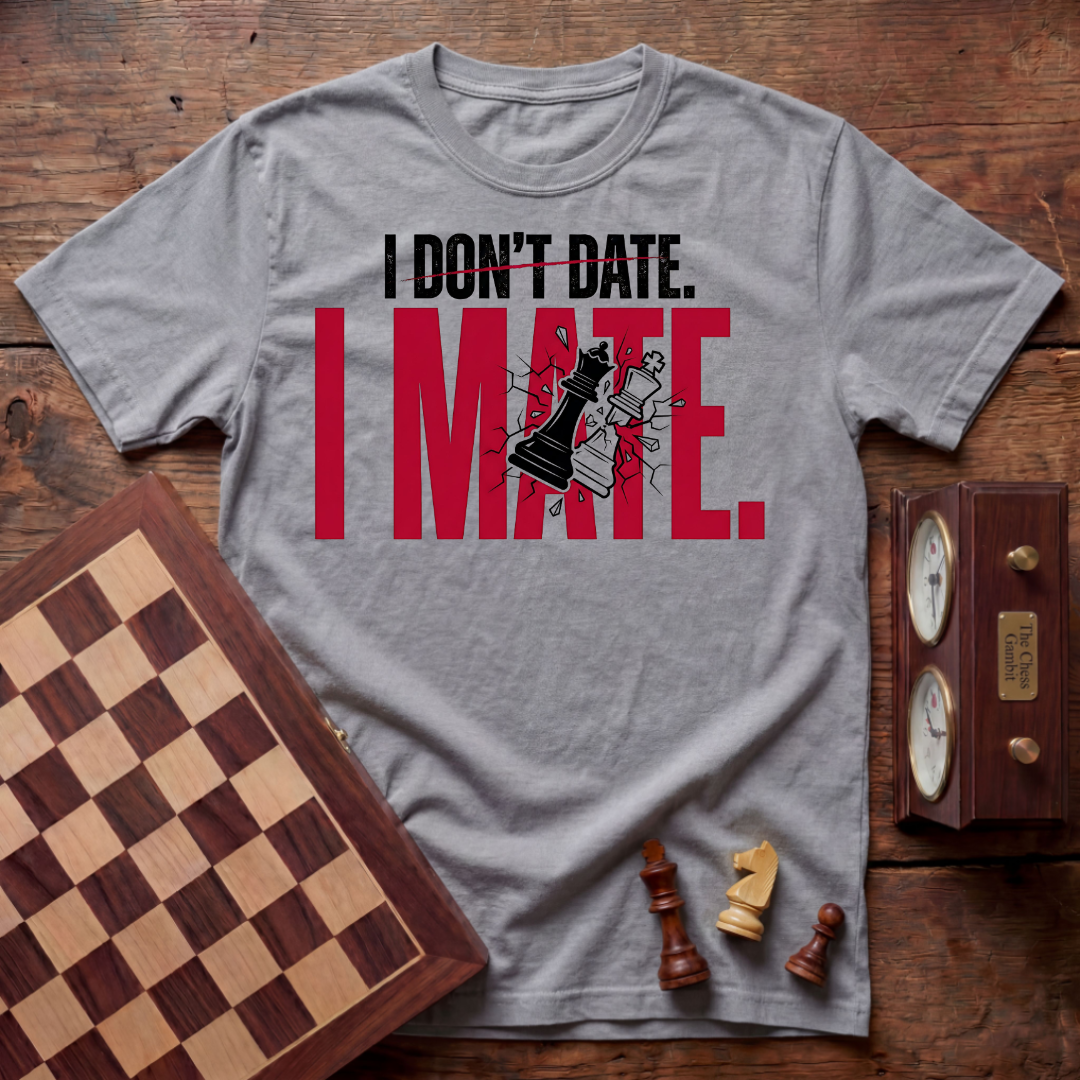I Don't Date I Mate T-shirt