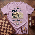 Quiet Please I'm Visualizing Checkmate T-shirt