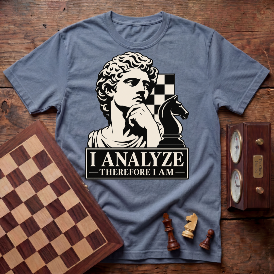 I Analyze Therefore I Am T-shirt