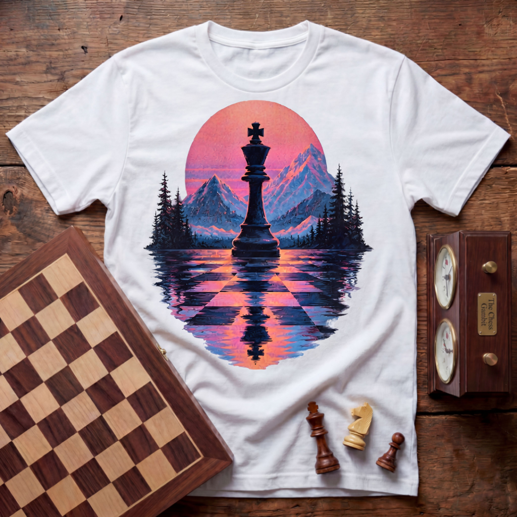 Water Painted King's Reflection T-shirt