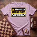 May Contain Strong Chess Opinions T-shirt