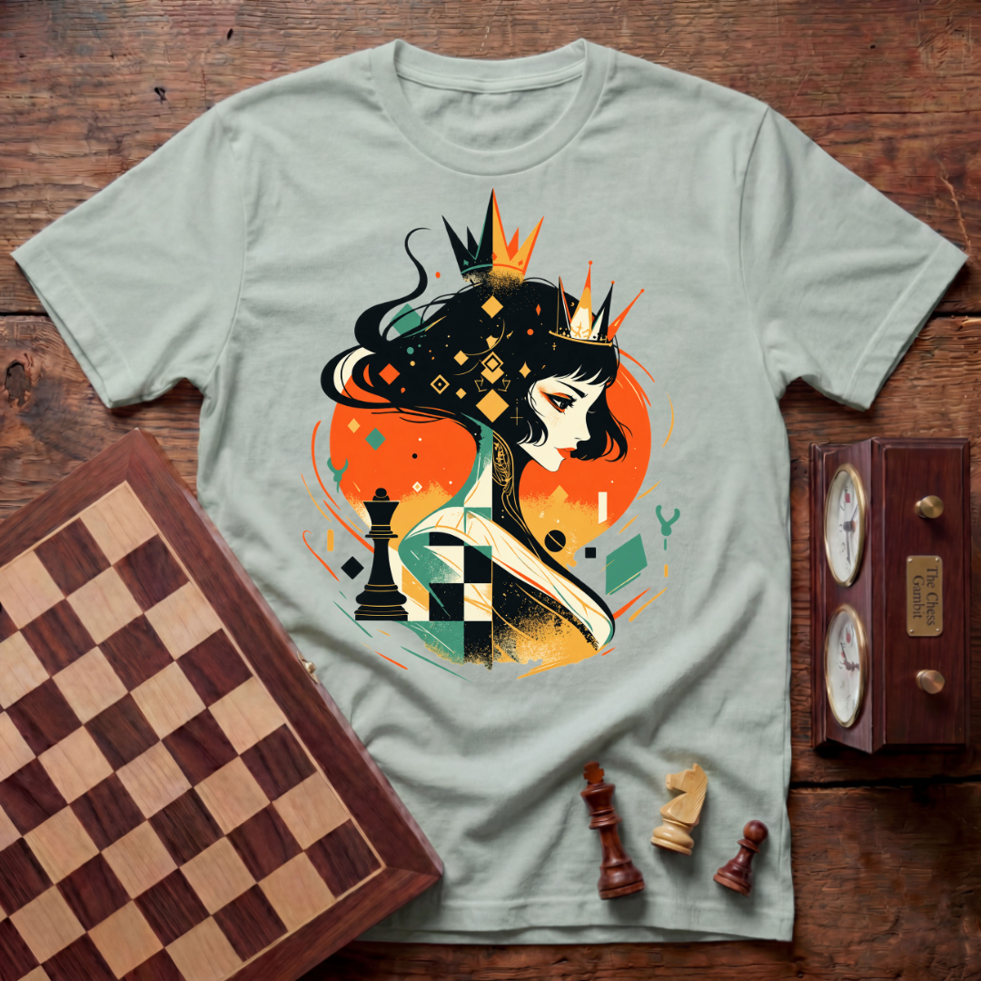 Cyber Queen Of Chess T-shirt
