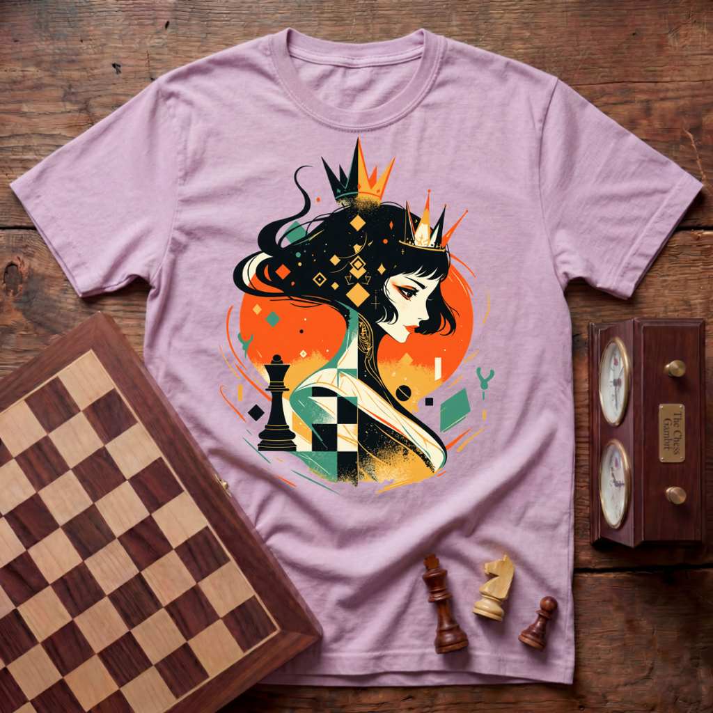Cyber Queen Of Chess T-shirt