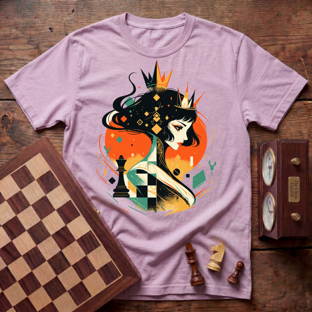Cyber Queen Of Chess T-shirt