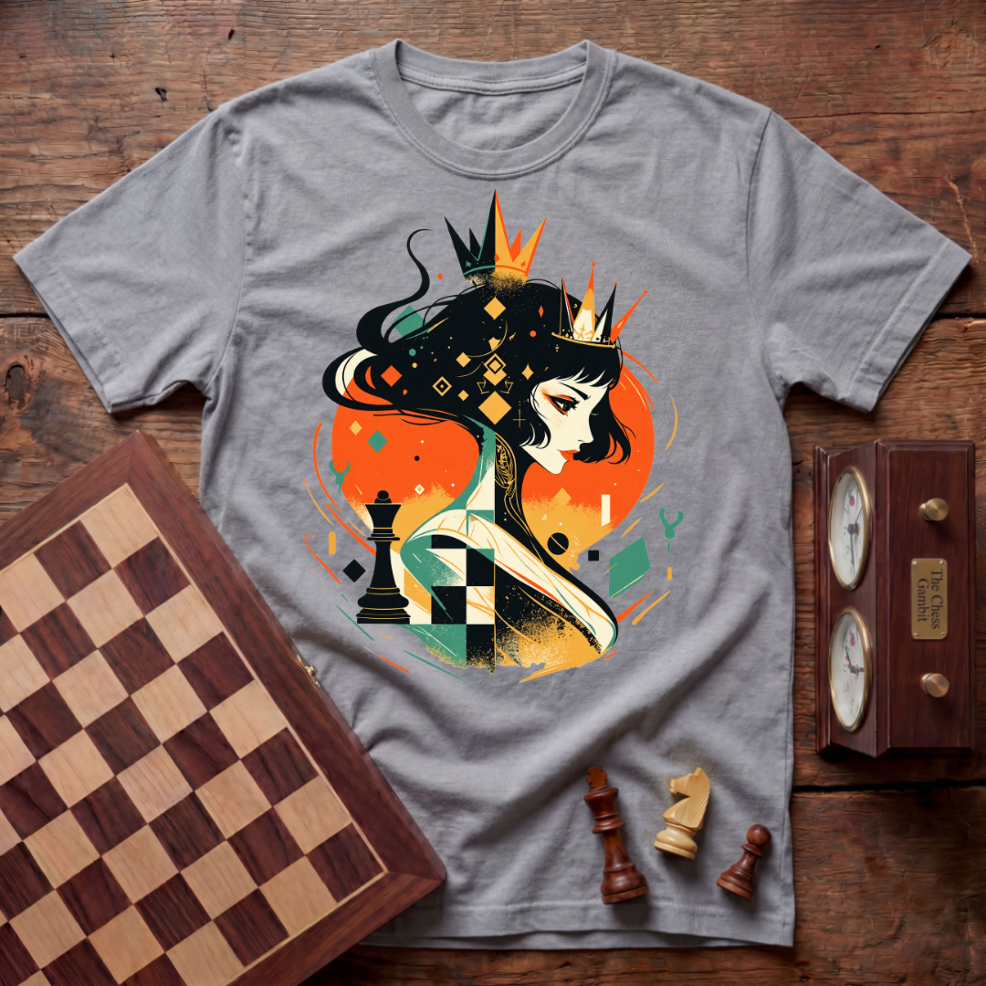 Cyber Queen Of Chess T-shirt