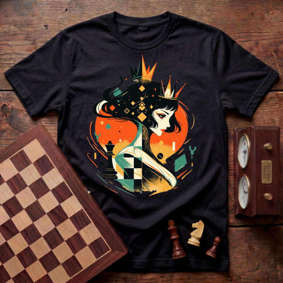 Cyber Queen Of Chess T-shirt