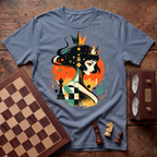 Cyber Queen Of Chess T-shirt