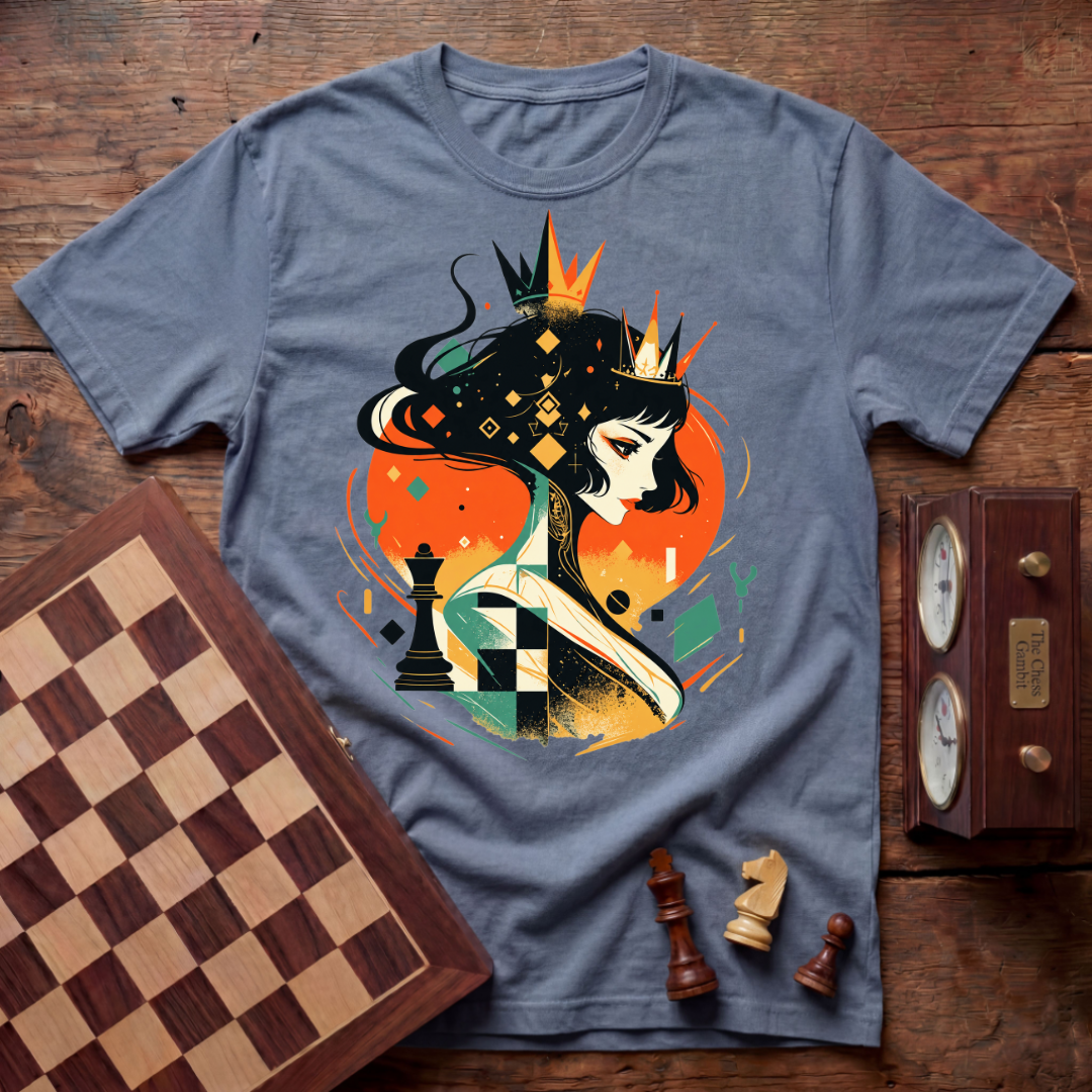 Cyber Queen Of Chess T-shirt